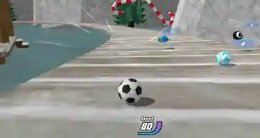 3d Super Rolling Ball Race