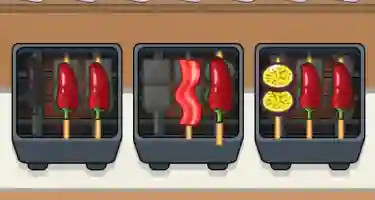 Food Game Grill Sort